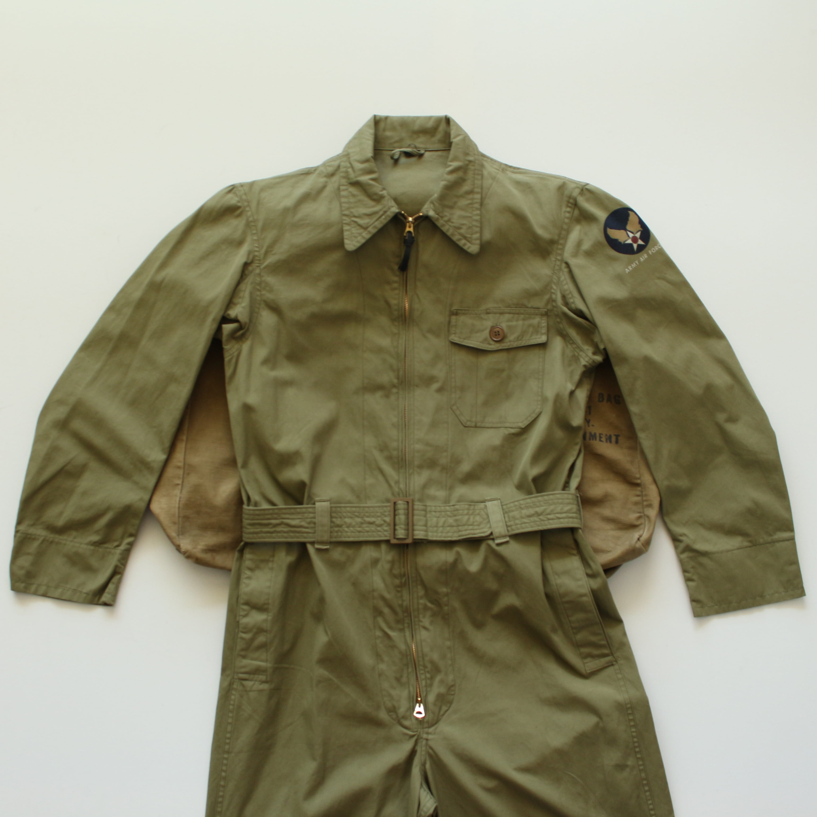 DeadStock 1940&#039;s WW2 USAAF Summer Flight Suit AN6550 (100size)