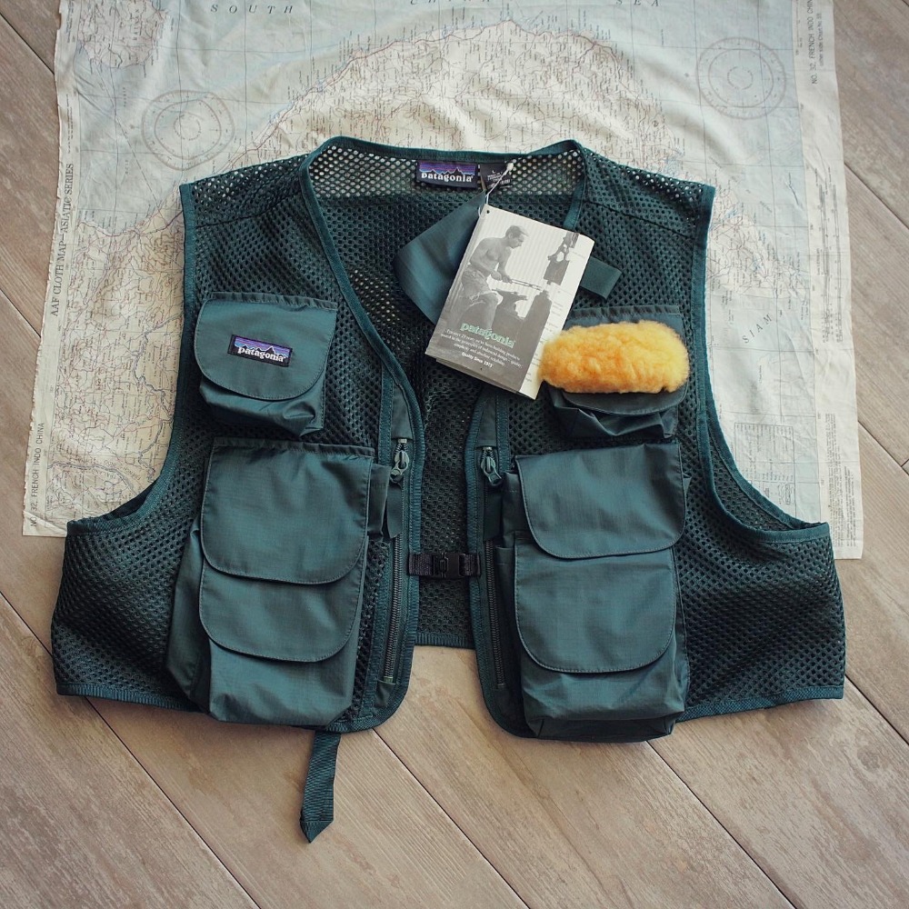 Rare Deadstock 1990&#039;s Patagonia SST Fishing Vest (100-105size)
