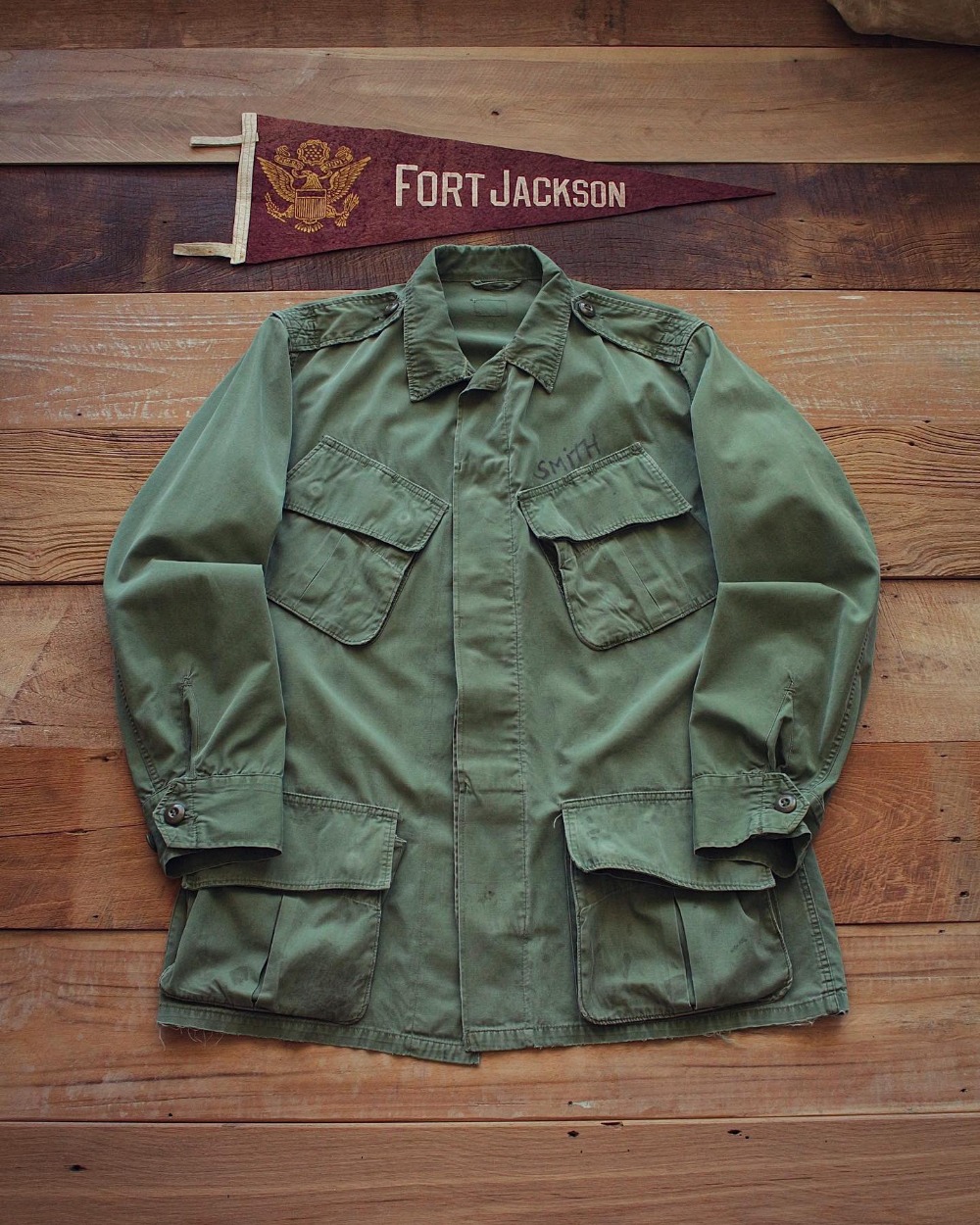 Rare 1960&#039;s US.ARMY 2nd Tropical Jungle Jacket (loose 100size)