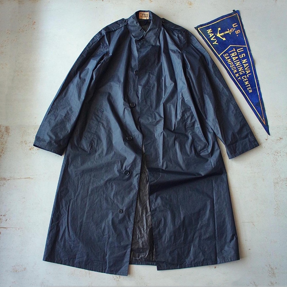 Rare 1950&#039;s USN Naval Academy Rain Coat (loose 100-105size)