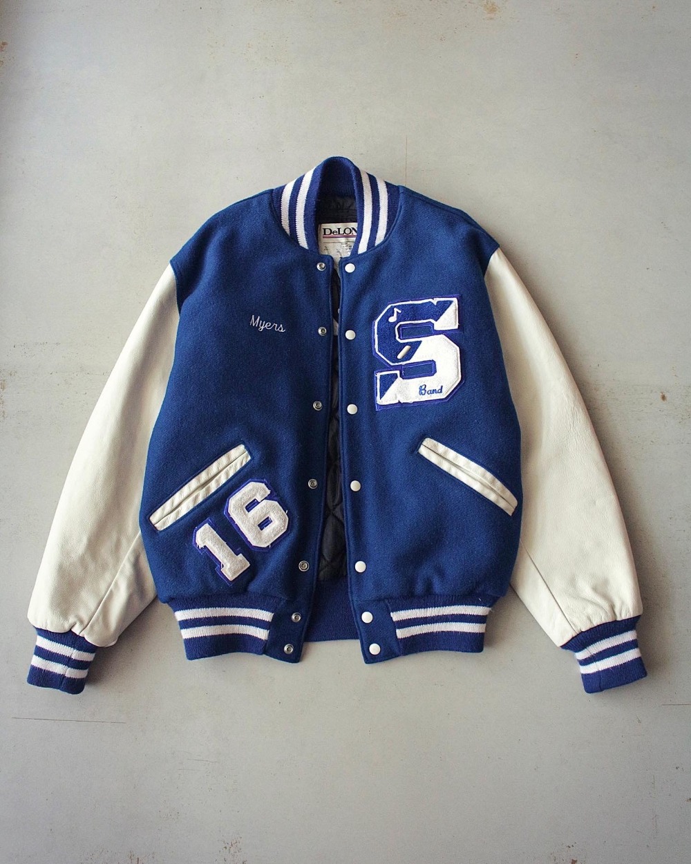 Vintage DeLong SpringField College Varsity Jacket (100-105size)