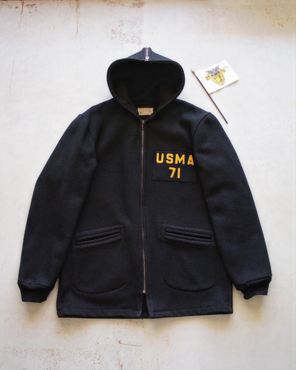 Rare 1971 USMA Cadet Wool Parka (loose 100-102size)