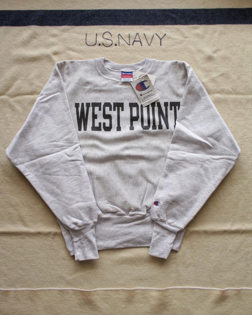 Deadstock 1990&#039;s Champion ARMY &quot;USMA&quot; ReverseWeave (loose 100size)