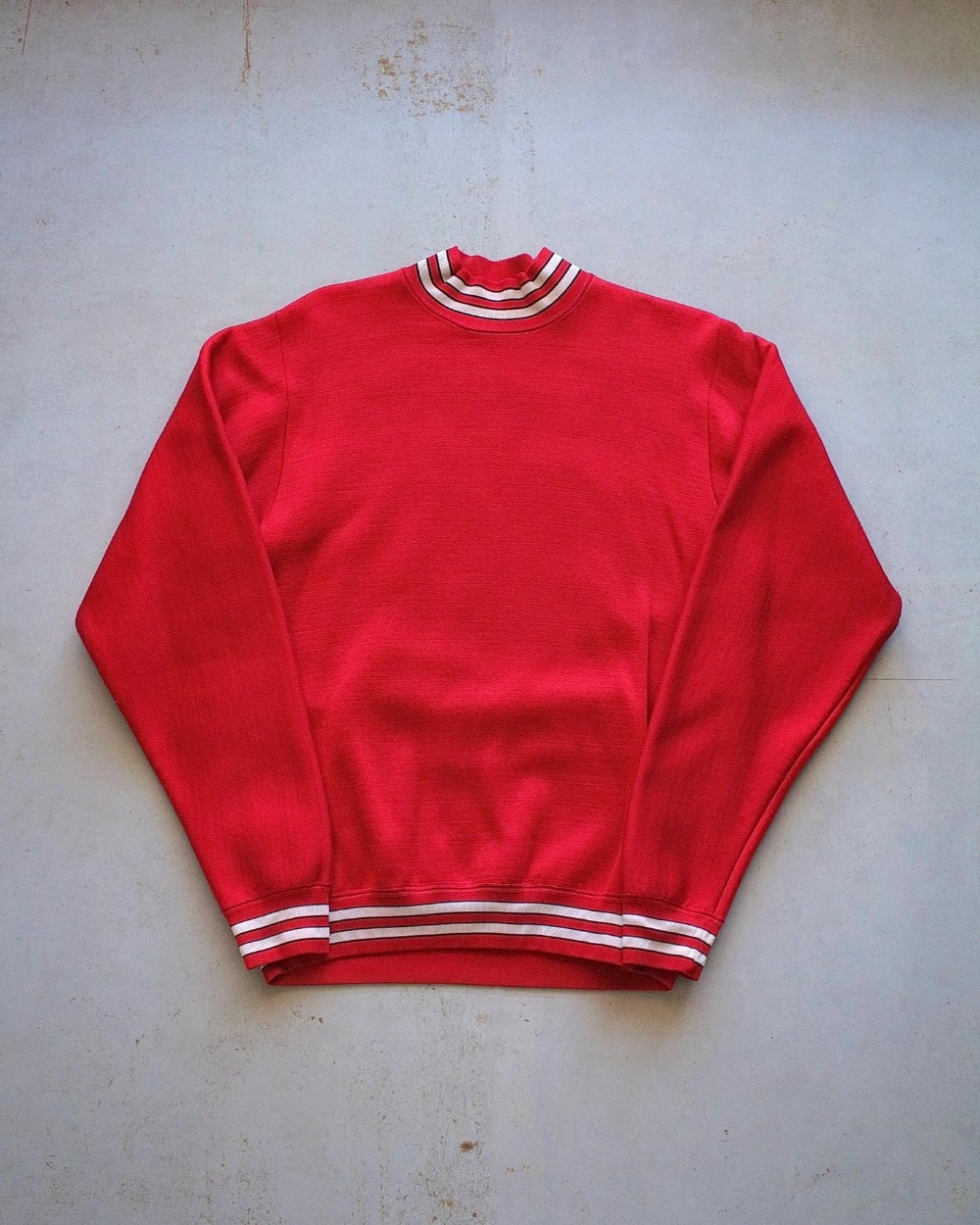 1960&#039;s Champion MockNeck Crew Sweatshirt (Fit 100size)