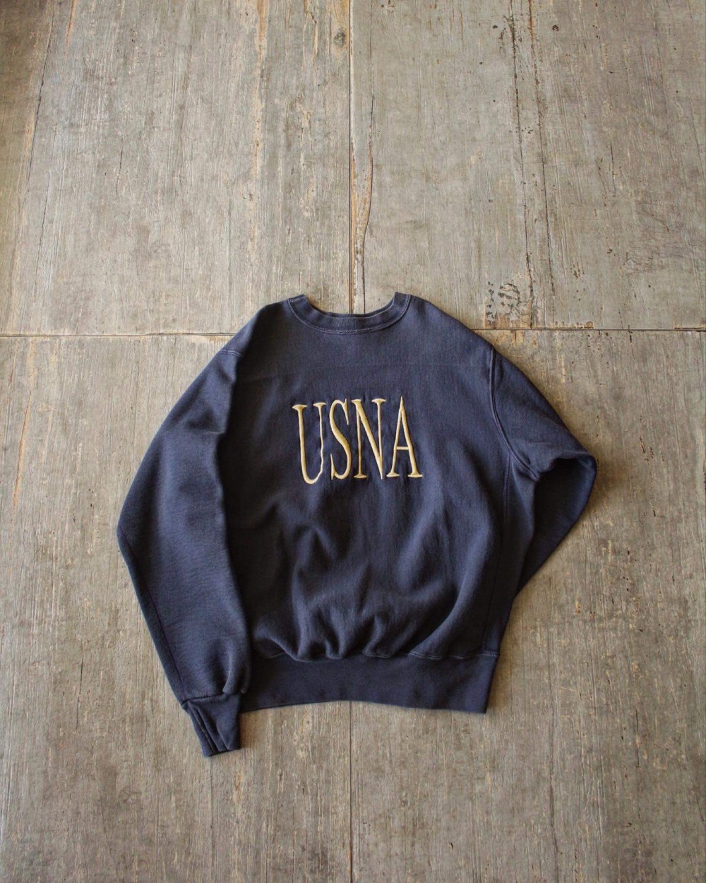 1980&#039;s USNA ReverseWeae Sweatshirt (loose 100-105size)