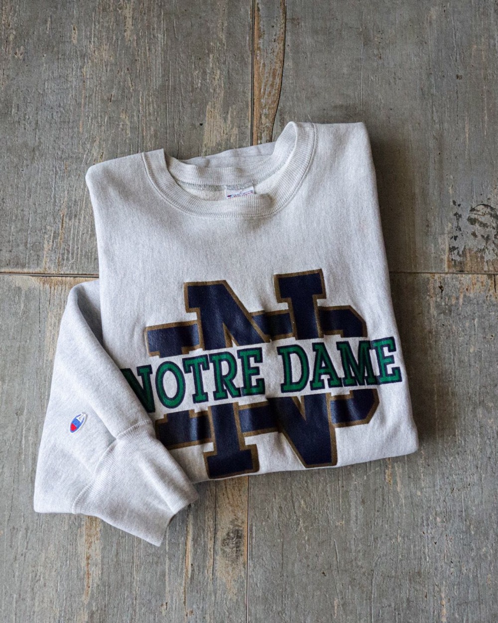 Early 1990&#039;s Champion Notre Dame Univ. ReverseWeave (loose 100size)