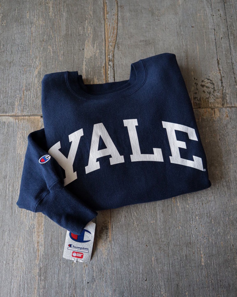 Rare Deadstock 1990&#039;s Champion YALE ReverseWeave (100-105size)