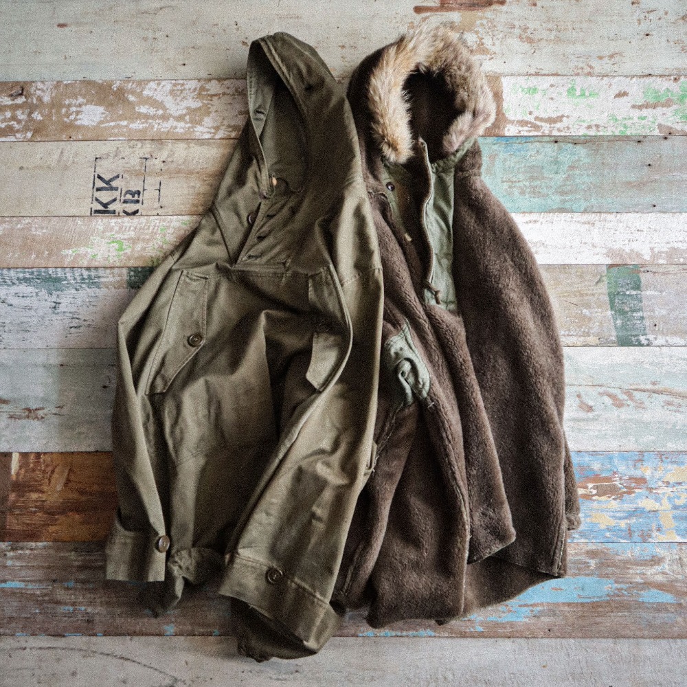 Rare 1940&#039;s WWII USARMY M-43 Field Parka (loose 105size)