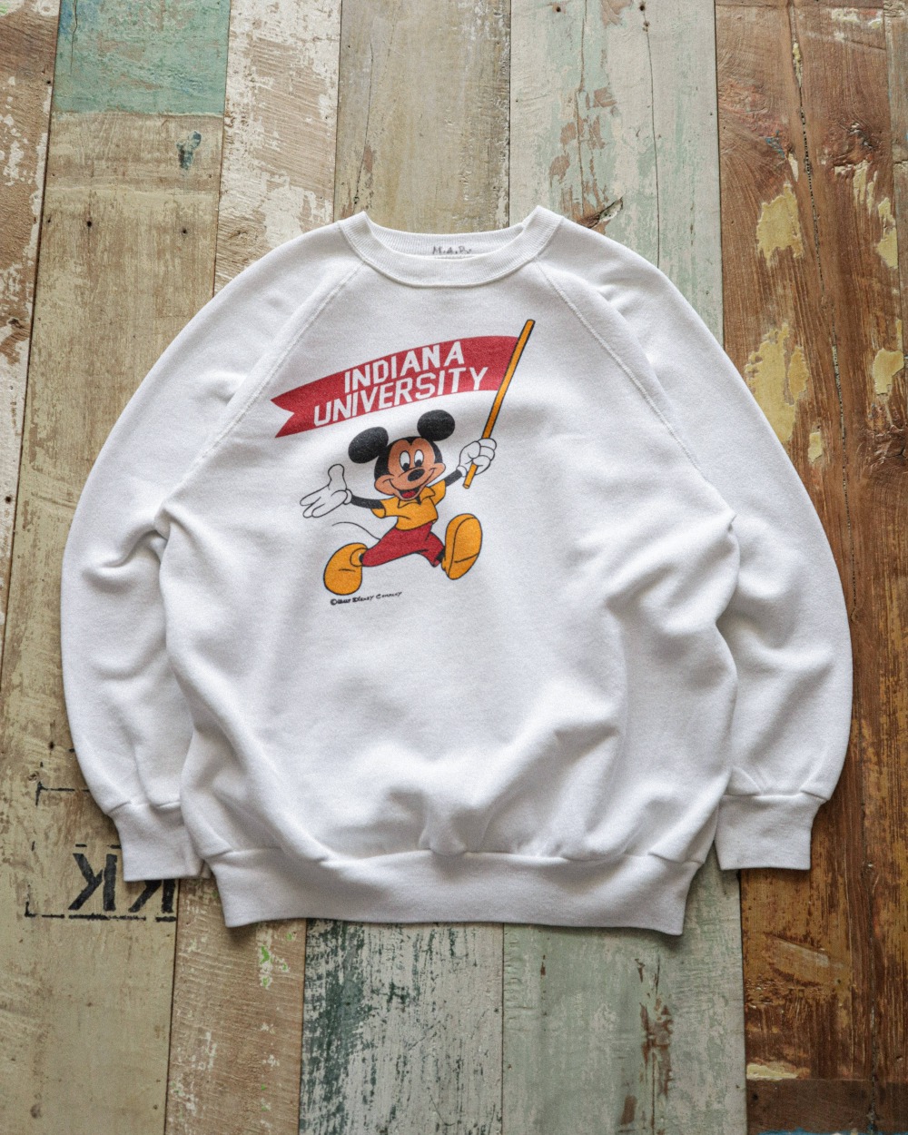 Rare 1970&#039;s Champion Mickey Mouse Univ. Sweatshirt (100-105size)