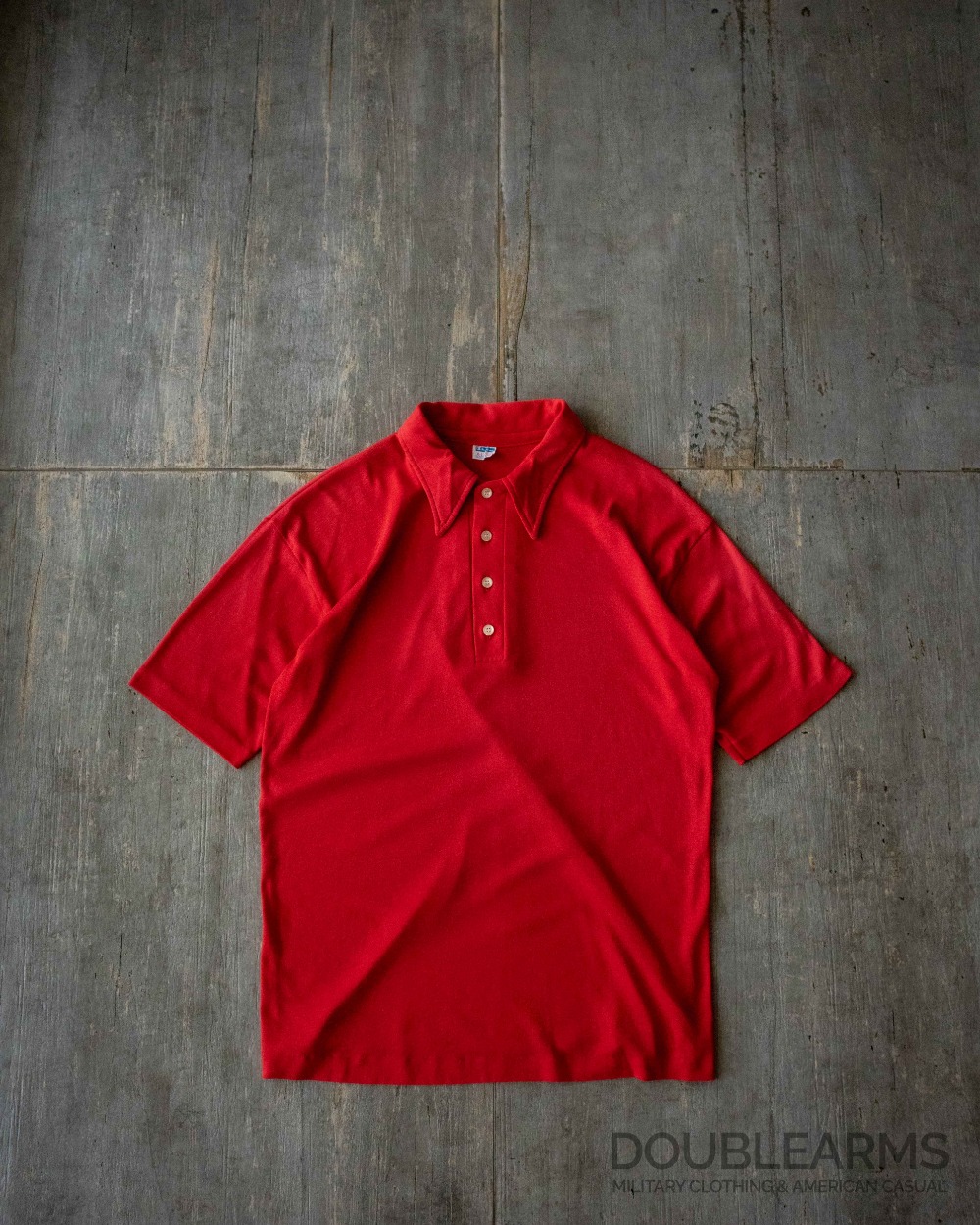Rare 1970’s Champion Single-Stitch Polo T-Shirt (~fit 105size)